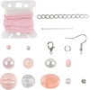 image:imageBambooMN JubileeYarn Bead Kit  Assortment 208 Orange Chrome Heart  600pcsPageant Pink  Assortment 221