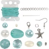 image:imageBambooMN JubileeYarn Bead Kit  Assortment 208 Orange Chrome Heart  600pcsSeafoam Starfish  Assortment 207
