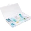 image:imageBambooMN JubileeYarn Bead Kit  Assortment 208 Orange Chrome Heart  600pcsTurquoise Crystal  Assortment 201