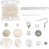 image:imageBambooMN JubileeYarn Bead Kit  Assortment 208 Orange Chrome Heart  600pcsWhite Charm  Assortment 206
