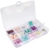 image:imageBambooMN JubileeYarn Bead Kit  Assortment 211 Cosmic Black  600pcsPastelle Daydream  Assortment 203