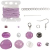 image:imageBambooMN JubileeYarn Bead Kit  Assortment 211 Cosmic Black  600pcsPurple Charm  Assortment 202