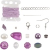 image:imageBambooMN JubileeYarn Bead Kit  Assortment 211 Cosmic Black  600pcsPurple Stone  Assortment 222