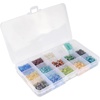 image:imageBambooMN JubileeYarn Bead Kit  Assortment 218 Crystal Glass Beads and Alloy Accessories  600pcsAssortment 210