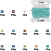 image:imageBambooMN JubileeYarn Bead Kit  Assortment 218 Crystal Glass Beads and Alloy Accessories  600pcsAssortment 210