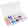 image:imageBambooMN JubileeYarn Bead Kit  Assortment 218 Crystal Glass Beads and Alloy Accessories  600pcsAssortment 213