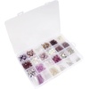 image:imageBambooMN JubileeYarn Bead Kit  Assortment 228 Shades of Blue  1300pcsShades of Purple  Assortment 226