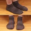 image:imageBambooMN Men and Womens Rayon from Bamboo Low Cut Ankle Socks for Sports Work and Everyday Wear  4 Pairs  Unisex Sizing03 Charcoal