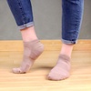 image:imageBambooMN Men and Womens Rayon from Bamboo Low Cut Ankle Socks for Sports Work and Everyday Wear  4 Pairs  Unisex Sizing04 Purple