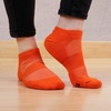 image:imageBambooMN Men and Womens Rayon from Bamboo Low Cut Ankle Socks for Sports Work and Everyday Wear  4 Pairs  Unisex Sizing09 Orange