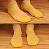image:imageBambooMN Men and Womens Rayon from Bamboo Low Cut Ankle Socks for Sports Work and Everyday Wear  4 Pairs  Unisex Sizing10 Yellow