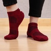 image:imageBambooMN Men and Womens Rayon from Bamboo Low Cut Ankle Socks for Sports Work and Everyday Wear  4 Pairs  Unisex Sizing11 Maroon