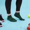 image:imageBambooMN Men and Womens Rayon from Bamboo Low Cut Ankle Socks for Sports Work and Everyday Wear  4 Pairs  Unisex Sizing15 Pine