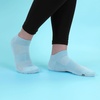 image:imageBambooMN Men and Womens Rayon from Bamboo Low Cut Ankle Socks for Sports Work and Everyday Wear  4 Pairs  Unisex Sizing17 Breeze