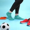 image:imageBambooMN Men and Womens Rayon from Bamboo Low Cut Ankle Socks for Sports Work and Everyday Wear  4 Pairs  Unisex Sizing18 Ocean