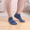 image:imageBambooMN Men and Womens Rayon from Bamboo Low Cut Ankle Socks for Sports Work and Everyday Wear  4 Pairs  Unisex Sizing24 Faded Blue
