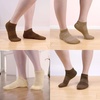 image:imageBambooMN Men and Womens Rayon from Bamboo Low Cut Ankle Socks for Sports Work and Everyday Wear  4 Pairs  Unisex SizingShades of Brown