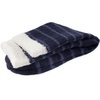 image:imageBambooMN Mens Cabin Double Layer Thick Soft Warm Fuzzy Comfy Home Socks 1 PairStyle 02