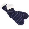 image:imageBambooMN Mens Cabin Double Layer Thick Soft Warm Fuzzy Comfy Home Socks 1 PairStyle 02