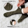 image:imageBambooMN Mens Cabin Double Layer Thick Soft Warm Fuzzy Comfy Home Socks 1 PairStyle 05