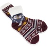 image:imageBambooMN Mens Cabin Double Layer Thick Soft Warm Fuzzy Comfy Home Socks 1 PairStyle 06