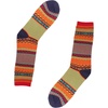 image:imageBambooMN Mens Colorful Patterned Socks  Long Over The Calf Stylish Cotton Dress SocksColor 5