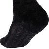 image:imageBambooMN Mens Feather Light Fuzzy Socks with No Slip Grips  4 Pair Value Packs08  Black