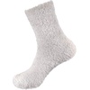 image:imageBambooMN Mens Featherlight Comfy Warm Fuzzy Socks  4 Pairs03  Light Grey