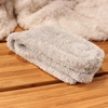 image:imageBambooMN Mens Featherlight Comfy Warm Fuzzy Socks  4 Pairs03  Light Grey