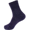 image:imageBambooMN Mens Featherlight Comfy Warm Fuzzy Socks  4 Pairs15  Navy