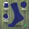 image:imageBambooMN Mens Rayon from Bamboo Fiber Moisture Wicking Classic Casual Dress SocksAssortment 95