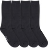 image:imageBambooMN Mens Rayon from Bamboo Fiber Moisture Wicking Classic Casual Dress SocksCharcoal