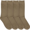 image:imageBambooMN Mens Rayon from Bamboo Fiber Moisture Wicking Classic Casual Dress SocksDark Taupe
