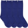 image:imageBambooMN Mens Rayon from Bamboo Fiber Moisture Wicking Classic Casual Dress SocksNavy 2