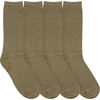 image:imageBambooMN Mens Rayon from Bamboo Fiber Moisture Wicking Classic Casual Dress SocksTaupe