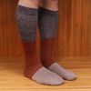 image:imageBambooMN Mens Rayon from Bamboo Fiber Ultra Breathable Superior Wicking Classic Crew Socks  2 Pair Value PacksBlack Red Grey