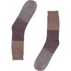 image:imageBambooMN Mens Rayon from Bamboo Fiber Ultra Breathable Superior Wicking Classic Crew Socks  2 Pair Value PacksBrown Purple Black