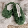 image:imageBambooMN Soft Touch Warm Cozy Fuzzy NonSlip Lined SlipOn Slippers Socks for Adult Women Indoor Travel House Slippers 3 PairsColor 13