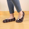 image:imageBambooMN Soft Touch Warm Cozy Fuzzy NonSlip Lined SlipOn Slippers Socks for Adult Women Indoor Travel House Slippers 3 PairsN12