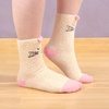 image:imageBambooMN Super Soft Cozy Warm Cute Animal NonSlip Fuzzy Crew Winter Socks 1 PairKitty