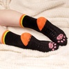 image:imageBambooMN Super Soft Warm Cute Womens Animal NonSlip Fuzzy Fluffy Crew Winter Home Socks20 Black Cat