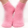 image:imageBambooMN Super Soft Warm Knobby Microfiber Fuzzy Socks  Value PackAssortment 8a