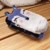 image:imageBambooMN Super Soft Warm Microfiber Fun Fuzzy Cozy Home Socks  8 Pair Value PackAnimal Asst 8b