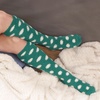 image:imageBambooMN Super Soft Warm Microfiber Fuzzy Knee High Polka Dots Socks  3 Pair6 Pair  Value PackAssortment 03
