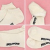 image:imageBambooMN Unisex Men and Womens Rayon from Bamboo Wool Blend Athletic Ankle Socks for Home Travel Work and Sport 2 Pairs02 White  2 Prs