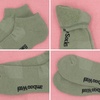 image:imageBambooMN Unisex Men and Womens Rayon from Bamboo Wool Blend Athletic Ankle Socks for Home Travel Work and Sport 2 Pairs08 Olive Green  2 Prs