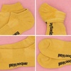 image:imageBambooMN Unisex Men and Womens Rayon from Bamboo Wool Blend Athletic Ankle Socks for Home Travel Work and Sport 2 Pairs10 Yellow  2 Prs