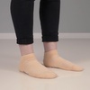 image:imageBambooMN Unisex Men and Womens Rayon from Bamboo Wool Blend Athletic Ankle Socks for Home Travel Work and Sport 2 Pairs14 Tan  2 Prs