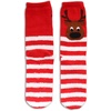 image:imageBambooMN Womens Christmas Xmas Animal Super Soft Cozy Warm Fuzzy Comfy Home Indoor Outdoor SocksAsst B