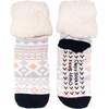 image:imageBambooMN Womens Classic Thick Winter Fleeced Thermal Cabin Crew Slipper Socks 1 Pair04 Pattern